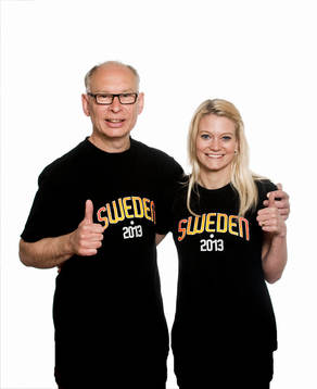Göran Havik, Tournament Director och Maria af Geijerstam,