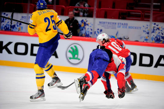 Viktor Stålberg, Sverige och en norrman på fall