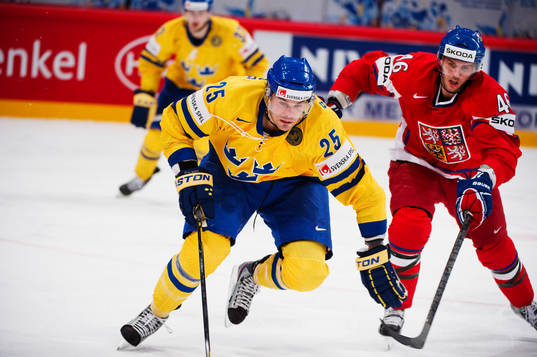 Viktor Stålberg, Sverige, och David Krejci, Tjeckien