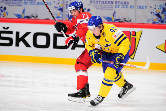 Gabriel Landeskog, Sverige och Petr Prucha, Tjeckien