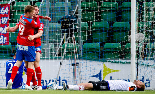 Thomas Sörum, Aldred Finnbogason, Helsingborg jubel, Oscar