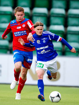 Alfred Finnbogason, Helsingborg, Ari Freyr Skúlason, GIF