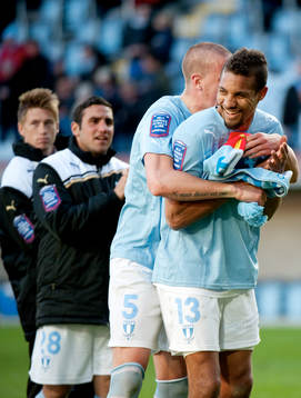 Mathias Ranégie, Malmö. Jubel