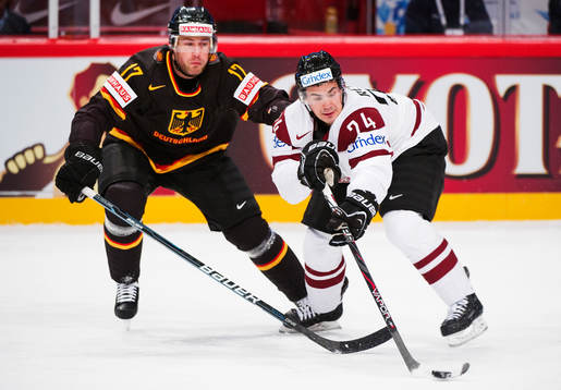 Marcus Kink, Tyskland, och Mikelis Redhlis, Lettland