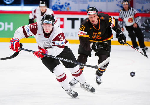Ronalds Kenins, Lettland, och John Tripp, Tyskland