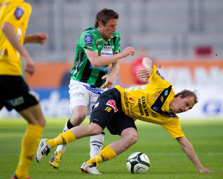 Bläddra bland fler bilder av Fotboll, Allsvenskan, Gais - Mjällby