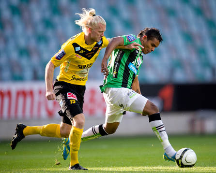 Robin Cederberg, Mjällby. Wanderson Do Carmo, GAIS