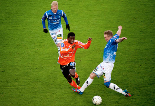 Mohamed Kamanor, Umeå och Fredrik Jensen, Trelleborg