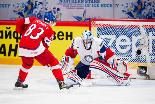Ales Hemsky, Tjeckien, gör det matchavgörande