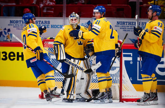 Henrik Zetterberg, Jhonas  Enroth, målvakt, Loui Eriksson
