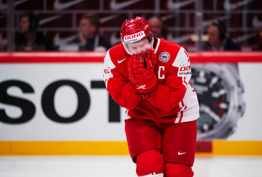 Morten Green, Danmark, har ont