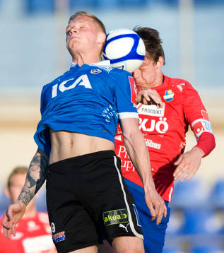 Karl-Johan Lindblad, Öster och Gudjon Baldvinsson, Halmstad