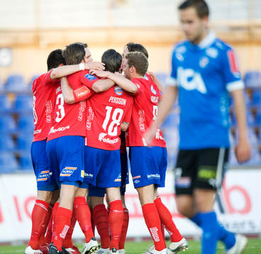 2-1 Andreas Wihlborg, Öster jubel och Halmstad depp