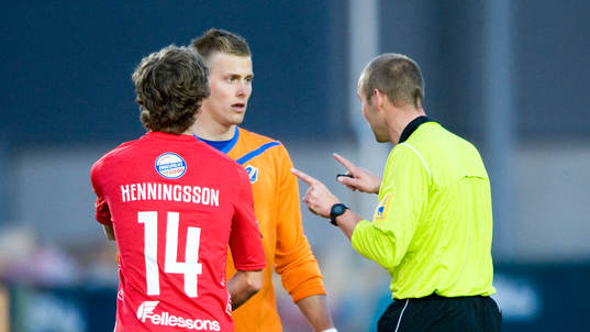Tillrättavisning, Jim Petersson, domare, tillrättavisar