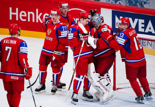 Yevgeni Kuznetsov kramar om Semyon Varlamov, målvakt,