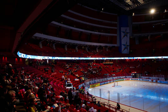 Globe Arenas har i Globen installerat ett nytt LED-ljus