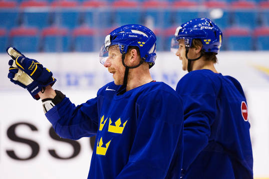 Daniel Alfredsson och Erik Karlsson