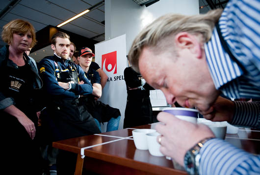 Sverige spelare får laga mat