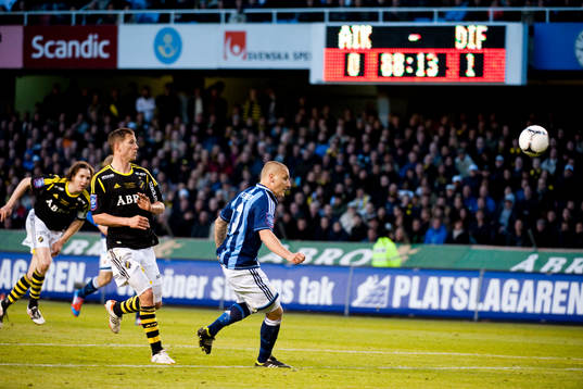 Marc Pedersen, Djurgården rensar undan bollen i eget mål