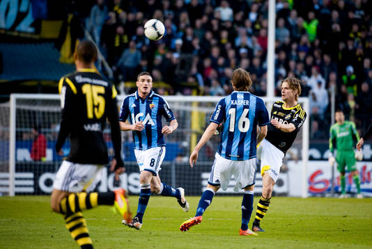 James Keene, Djurgården jagar boll från Martin