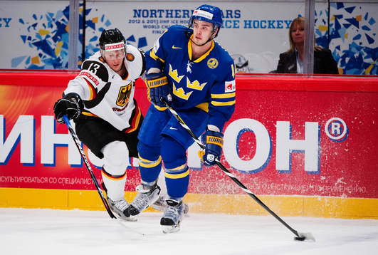Christoph Schubert, Tyskland, och Niklas Hjalmarsson,