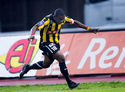 Abdul Majeed Waris, Häcken, jubel