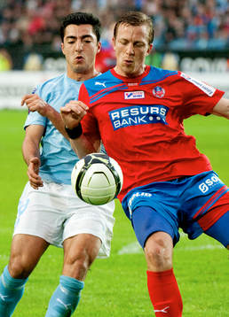 Jiloan Hamad, Malmö och Erik Edman, Helsingborg.