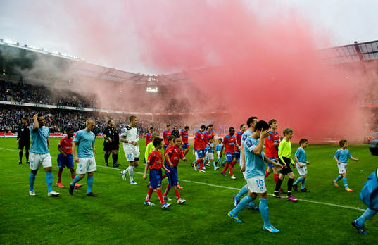 Matchen bryts innan
