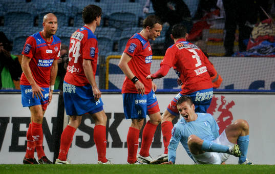 Helsingborg depp vid 2-0 som görs av Ivo Pekalski, Malmö