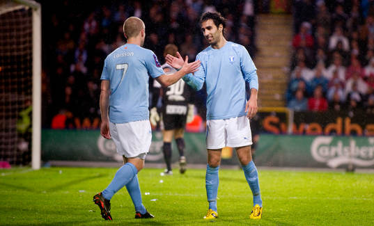 Daniel Larsson, Jimmy Durmaz, Malmö FF