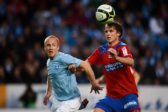 Daniel Larsson, Malmö FF, Erlend Hanstveit, Helsingborg