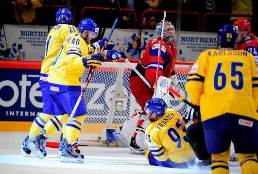Henrik Zetterberg, Sverige, jubel