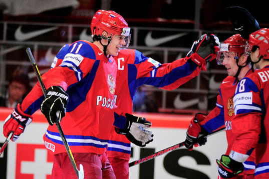 Yevgeni Malkin, Ryssland, jubel