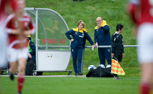 Fotboll, F16, Sverige - Danmark