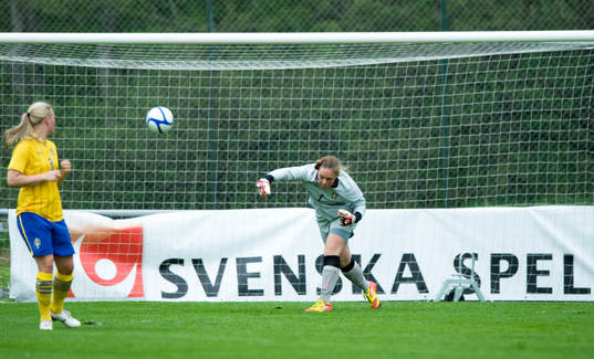 Fotboll, F16, Sverige - Danmark