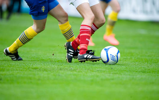 Fotboll, F16, Sverige - Danmark