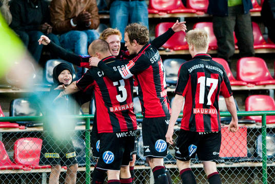 Anton Sandberg Magnusson, Brommapojkarna firar sitt 2-0