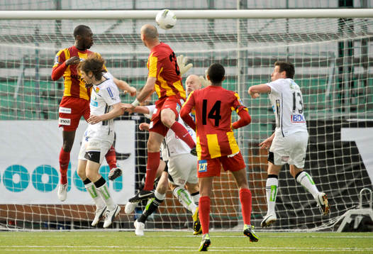 Dinko Felic, Syrianska gör 1-0 målet på nick