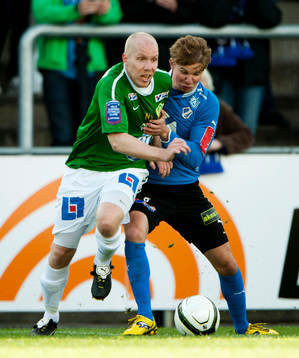 Viktor Rönneklev, Jönköping,  Johan Blomberg, Halmstad