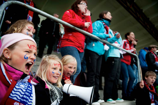 Alice Åberg, Tea Snygg, Gabriella Visser och bakom Kajsa