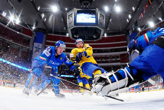 Trevor Johnson, Italien, och Daniel Alfredsson, Sverige