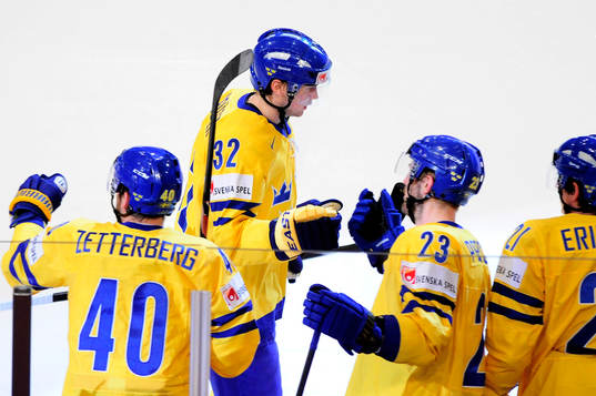 Marcus Krüger, Sverige gör 0-1 Jubel