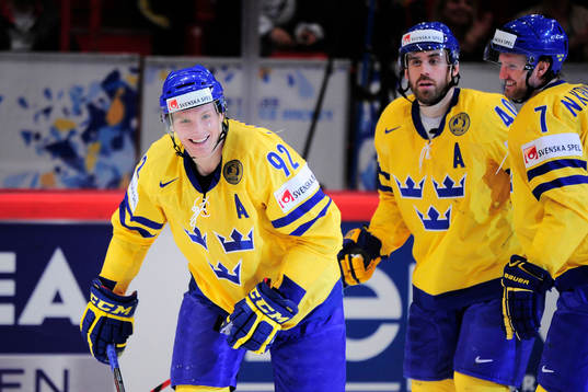 Gabriel Landeskog, Sverige jubel