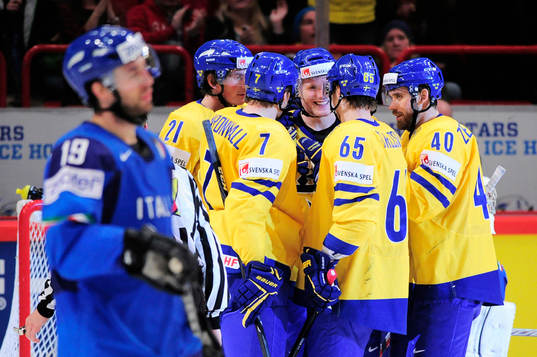 Gabriel Landeskog, Sverige jubel