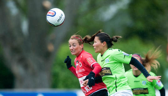 Kosovare Asllani, Kristianstad och Jane Törnqvist,
