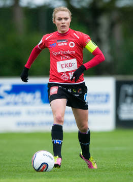 Sif Atladottir, Kristianstad, lagkapten