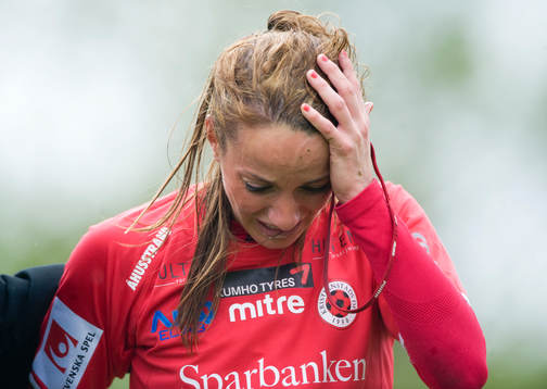 Kosovare Asllani, Kristianstad, skadad, depp