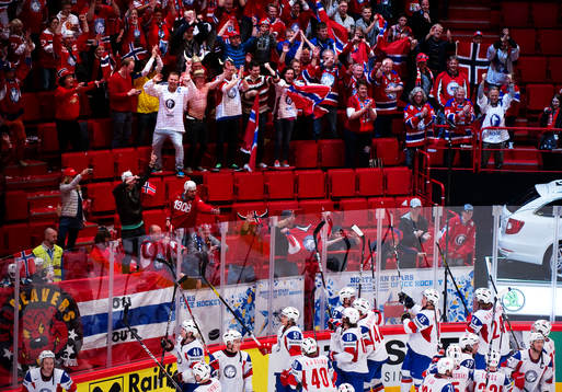 Norge tackar publiken