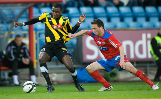 Dominic Chatto, Häcken, och Ardian Gashi, Helsingborg