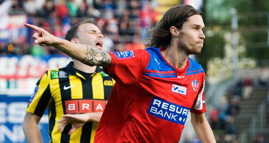 3-2 Daniel Nordmark, Helsingborg, jubel